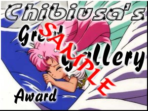 Chibiusa's Great Gallery Award