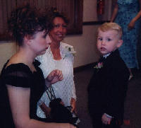 Sister-in-law, Mother, and Nephew of the Bride