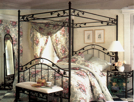 Rose Canopy Bed
