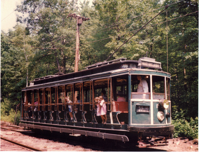 trolley car