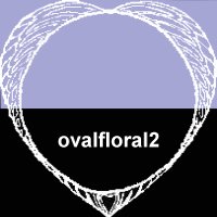 Oval Floral 2 Mask