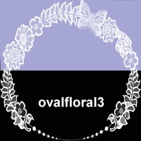 Oval Floral 3