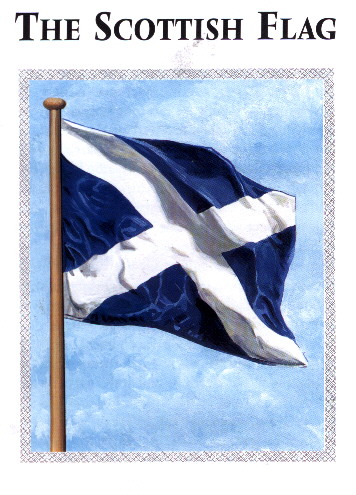 National flag of Scotland