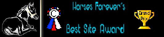 Horses Forever Award