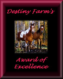 Destiny Farms Award