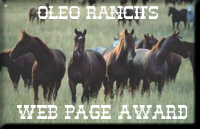 Oleo Ranch Award