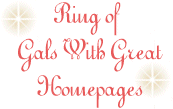 Gals with Great Homepages WebRing