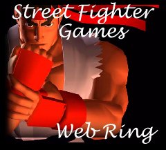 The Street Fighter
Games Web Ring Logo