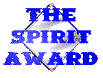 The Spirit Award!  We got it!!!