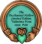 The Enchanted Hollow Limited Edition Valentine Pixie, 1999, #183