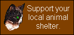 Support Your Local Shelters Sign