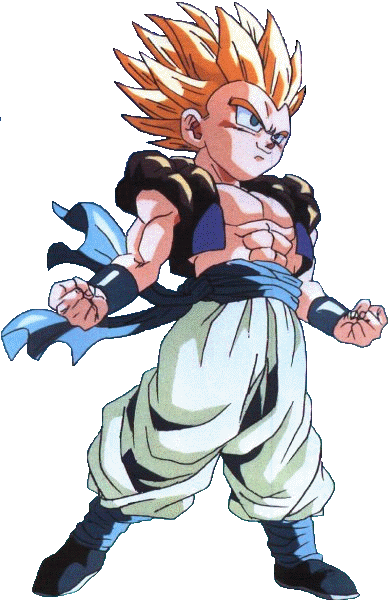 Huge picture of Gotenks.