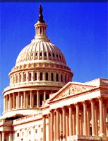 Senate side of the Capital Building