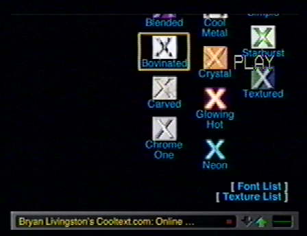 vidcap of logo selection screen