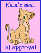 Nala's seal of approval