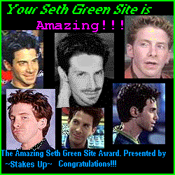 My Seth Green Site is Amazing!