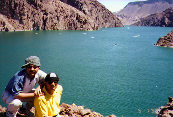 With Rahul - Hoover Dam