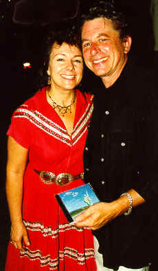Leeann and Joe Ely at her CD release party!