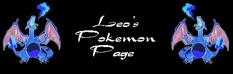 Welcome to my Pokmon Page! (Click to get my counter stats!)