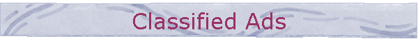 Classified Ads