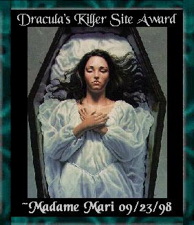 Killer Site Award..  Dracula D 