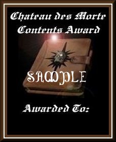  Chateau's Award for Content