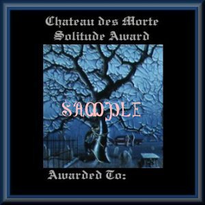 Chateau's Solitude Award