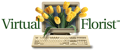 both cyber and real flowers