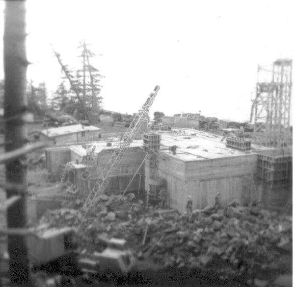 The construction of Battery 292
