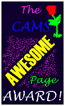 CAMS Awesome Page Award