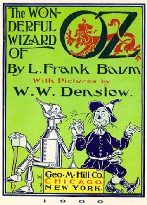 L. Frank Baum's Wizard of Oz Book Cover