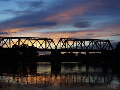 A Bridge at Sunset