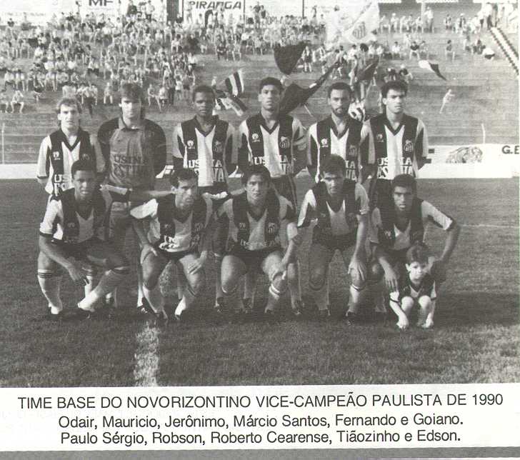 Time Vice-Campeo Paulista de 1990