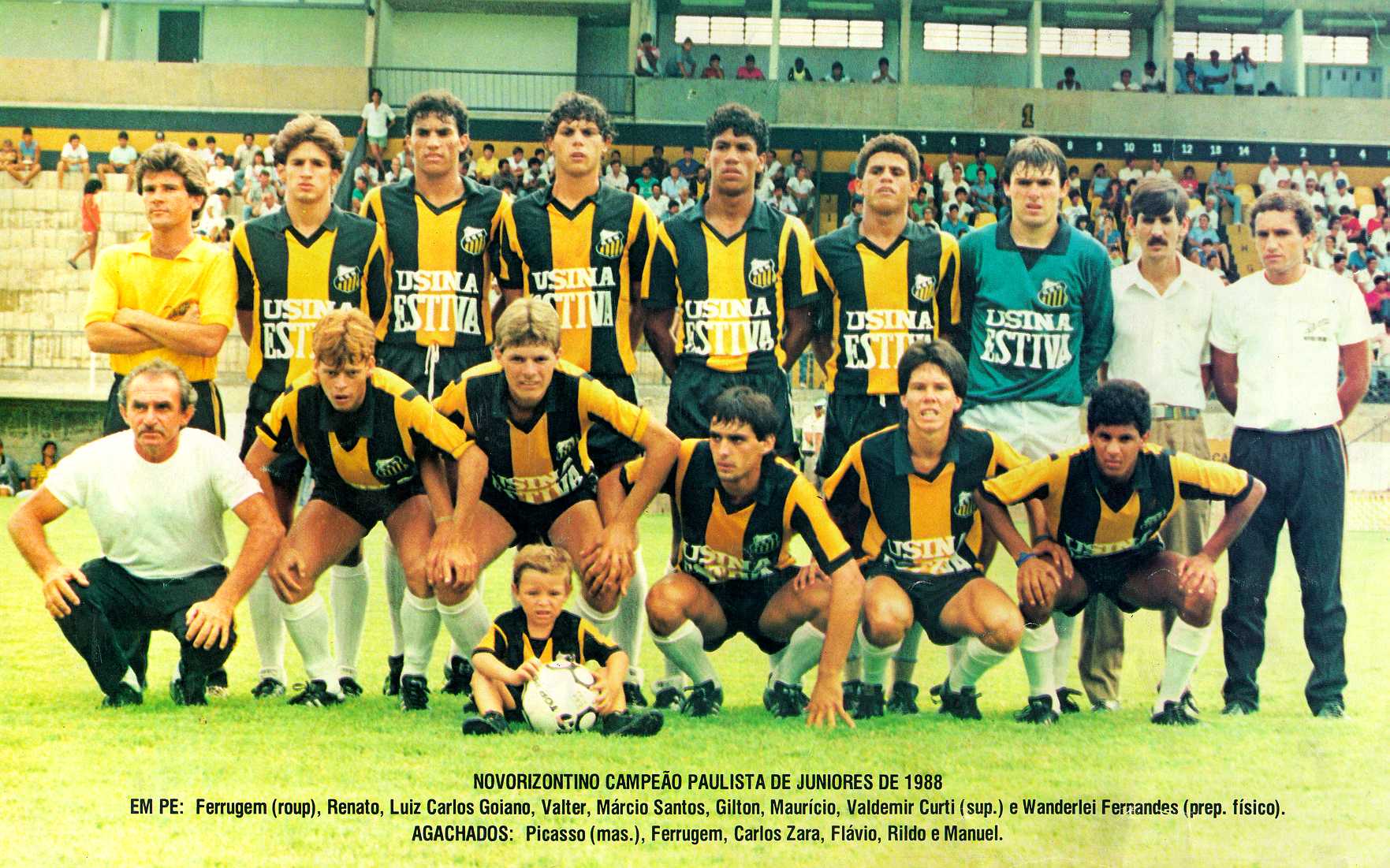 Time Campeo Paulista de Juniores ( 1988 )