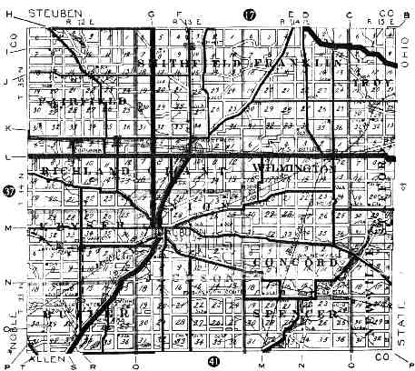 [DEKALB COUNTY 1917 ROADMAP]