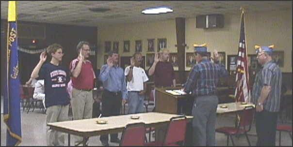 Swearing-in of Officers