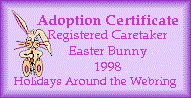 Bunny Certifcate # 49