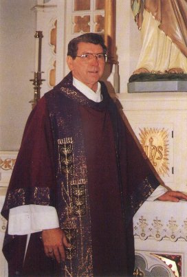 Fr. Joe in vestments