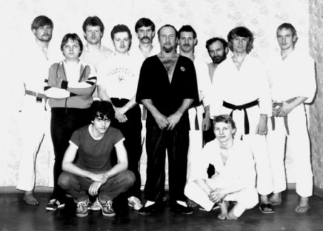 First ever Wing Tsun seminar in East Germany 1985 in Rostock with Sifu Leo Czech, organized by Ralph Haenel