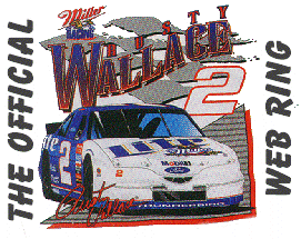 Rusty Wallace Ring Logo