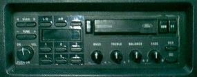 1989 Ford AM/FM/Cassette Radio