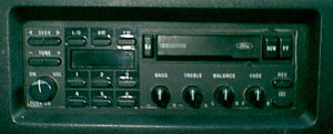 1989 Ford AM/FM/Cassette Radio