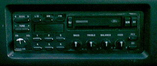 1989 Ford AM/FM/Cassette Radio