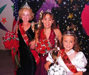 The winners of the Shenandoah County beauty pagent