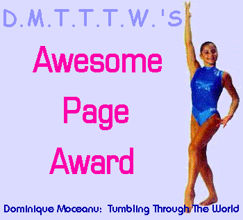 Click here for Dominique Moceanu:  Tumbling Through The World!
