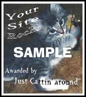 Your Site Rocks award sample