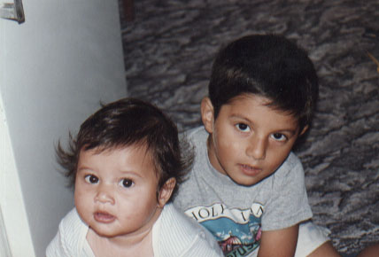 My kids in 1997