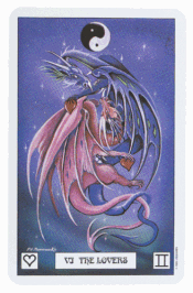 Dragon Tarot, The Lovers.  Available thru Amazon.com