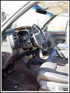 The Leather Interior.