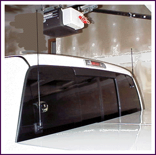 Antenna for  CB (left) and Cell Phone (Right)